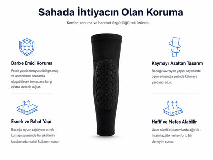 DizPower Sporcu Dizlik – Kaymaz & Koruyucu**